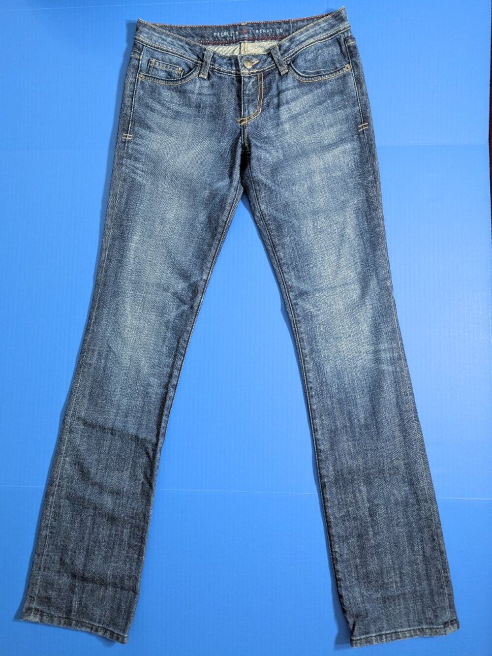 People's Liberation Bella Straight Jeans Made in USA